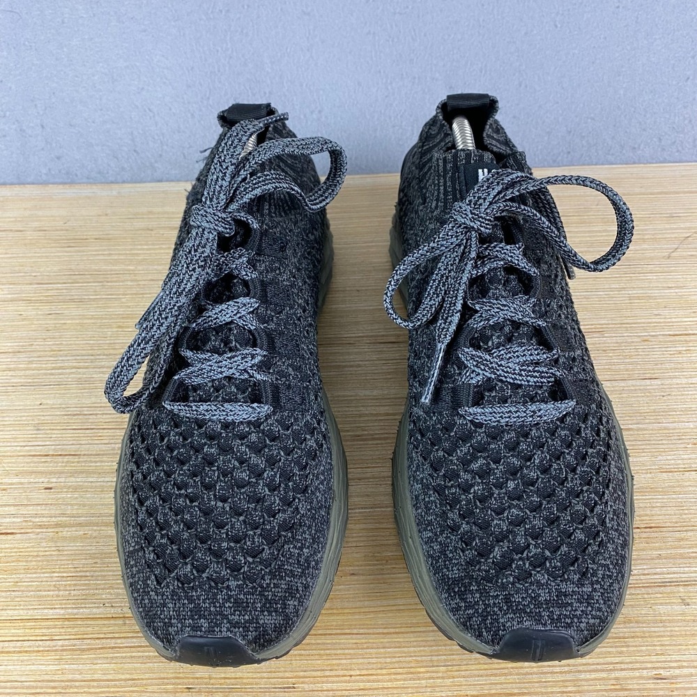 NOBULL Womens 10.5 Diamond Knit Mesh Trainer Army Green Atheltic Shoes Sneaker - Picture 2 of 11